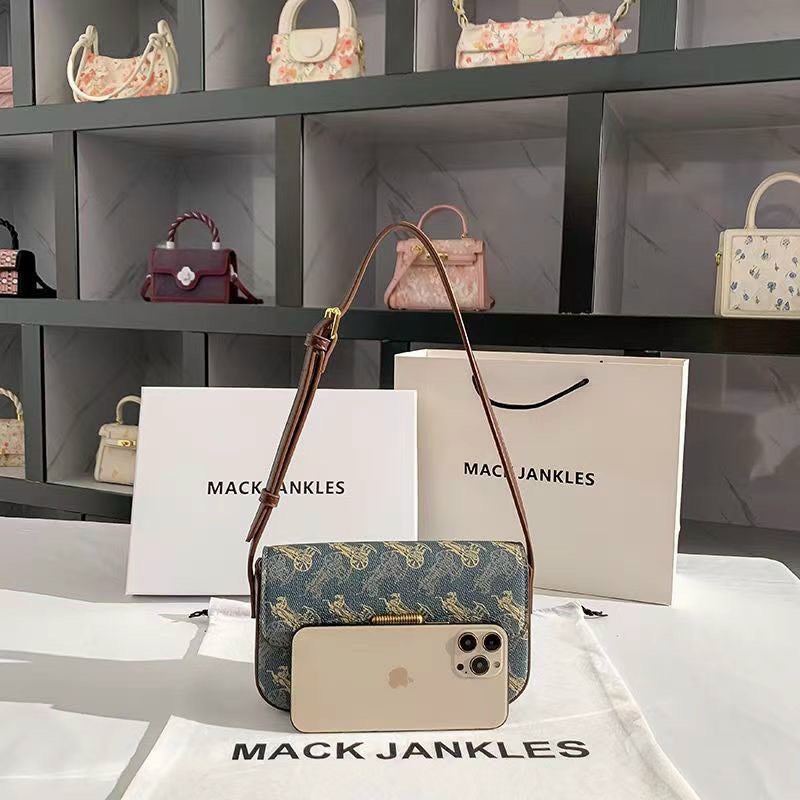 Túi đeo chéo vintage sz 20cm cặp nách cực sang