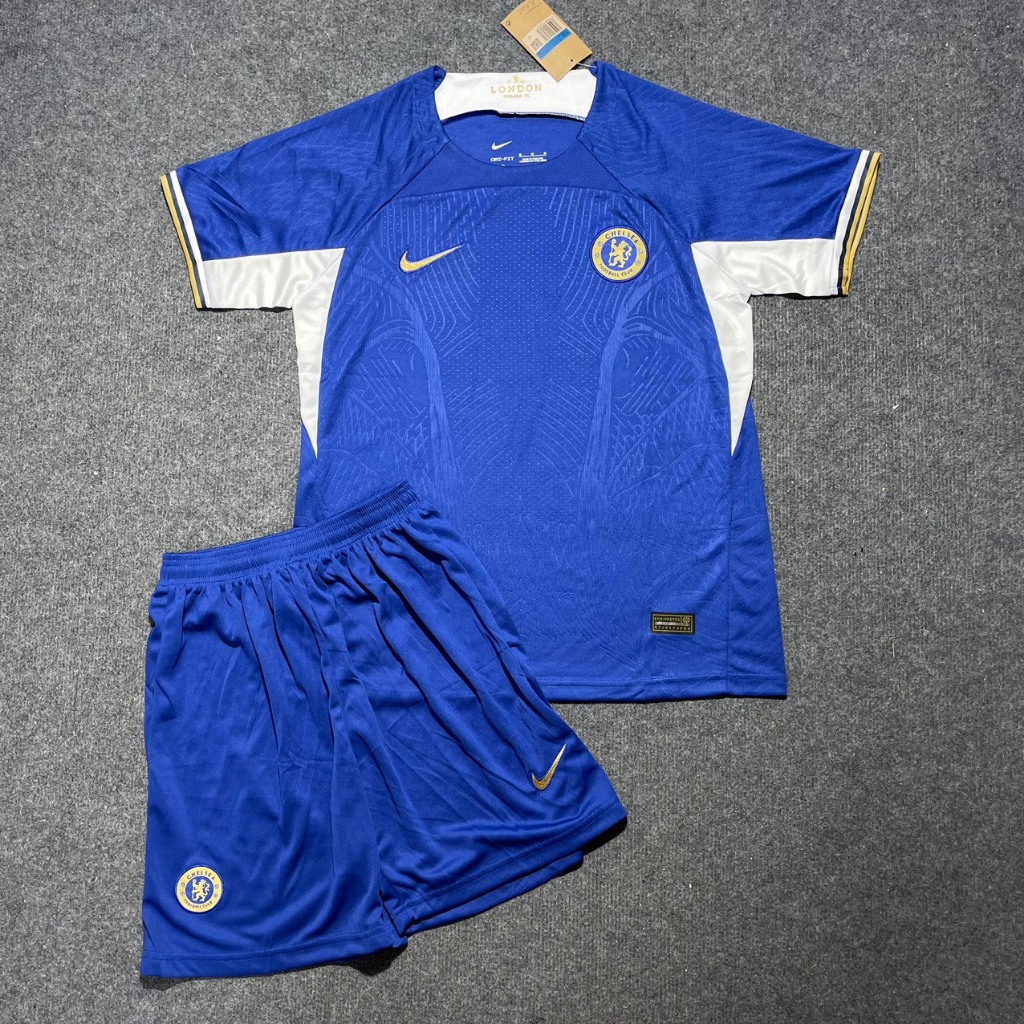 Bộ Quần Áo bóng đá/ Quần Áo Đá Banh CLB Chelsea 22/23 - Vải Polyeste Gai Thái Chuẩn thi đấu