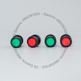 Nút nhấn nhả r16-503bd có đèn led