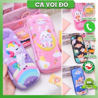 Hộp bút trẻ em hoạt hình 3D cho học sinh tiểu học / ví bút 3D / hộp đựng bút 3D /SP52493360+SP524935475