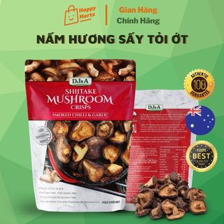  Nấm hương sấy giòn tỏi ớt DJ&A Úc - 65g 