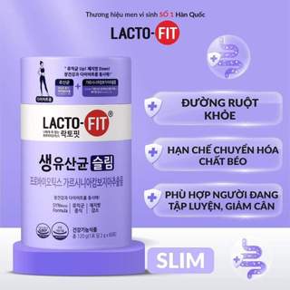Men vi sinh hỗ trợ giảm cân lacto-fit slim