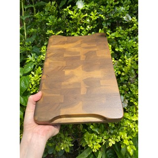 Thớt gỗ teak kháng khuẩn không mùn 305x205x32 mm - Wood Cutting Boards Hàng Xuất Khẩu Châu Âu