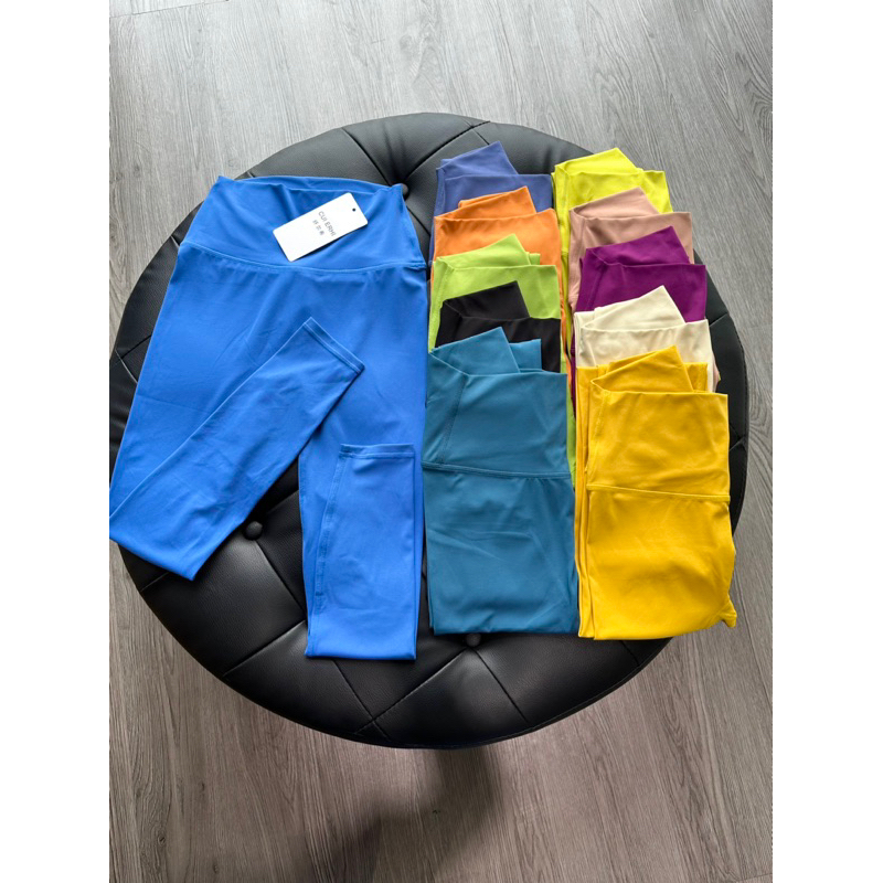 Quần Tập Gym LuLu-Yoga FREESIZE hàng Quảng Châu cao cấp vải Lycra co giãn 4 chiều