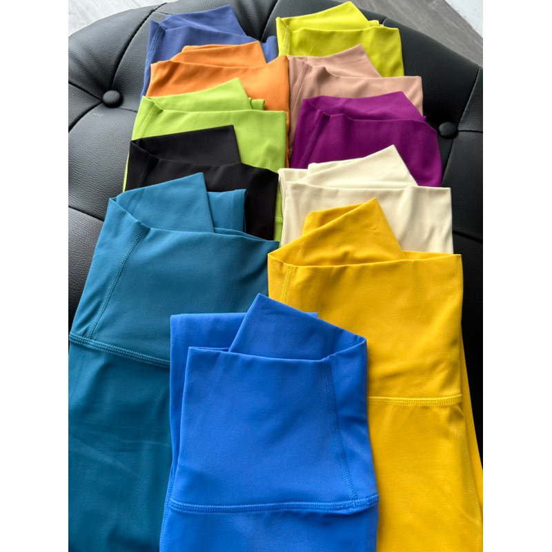 Quần Tập Gym LuLu-Yoga FREESIZE hàng Quảng Châu cao cấp vải Lycra co giãn 4 chiều