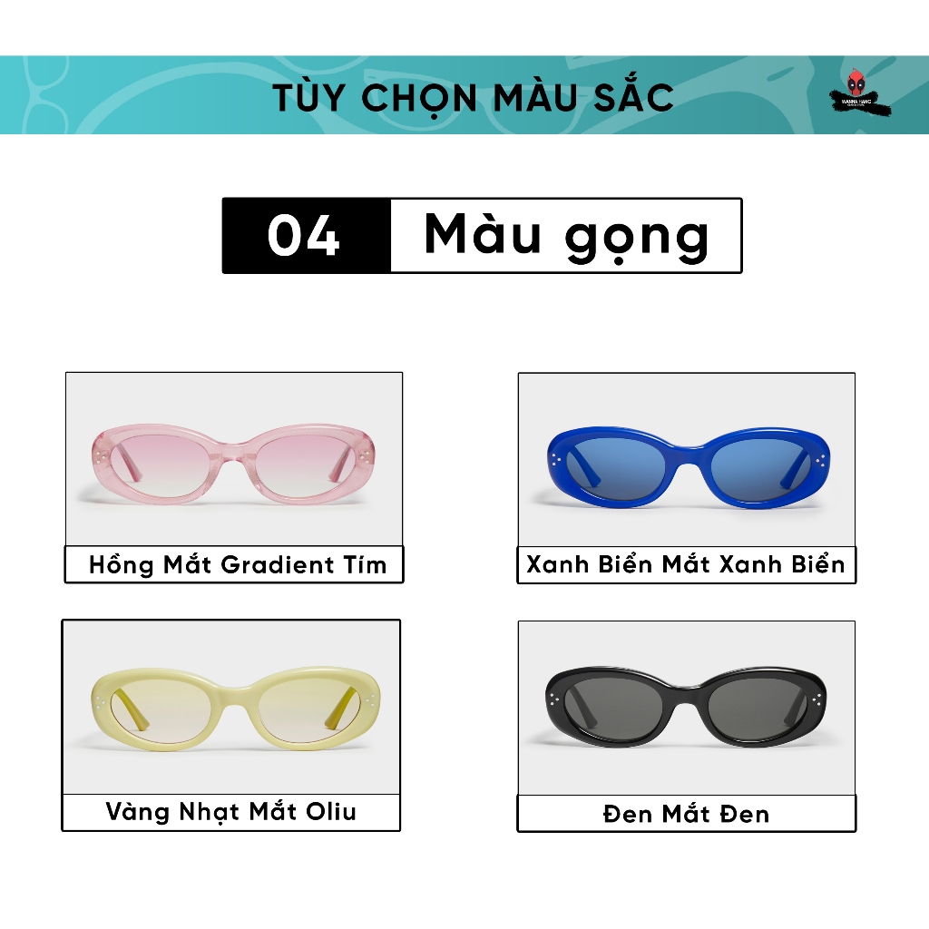 Kính mát nam nữ thời trang Hàn Quốc chống chói chống tia UV cao cấp Wanna Hang JULY WHGM209