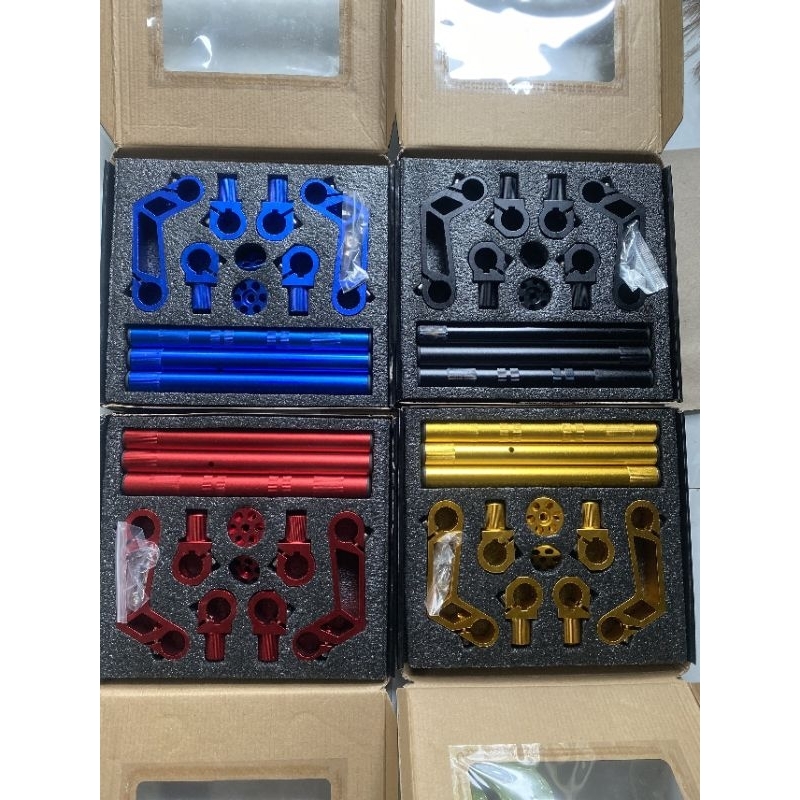 Ghi đông 5 khúc lắp xe máy,xe điện.