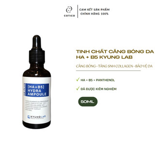 Serum tinh chất dưỡng kyunglab ha plus tinh chất cấp nước hydra ampoule căng bóng trẻ hóa làn da 50ml