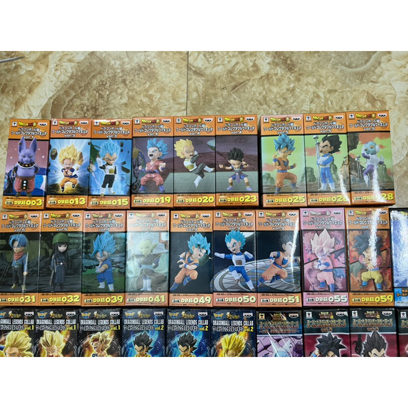 Mô hình chính hãng Dragon ball wcf tổng hợp phần 4