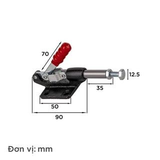 KẸP GỖ ĐẨY NGANG, Kẹp chắc chắn bền bỉ
