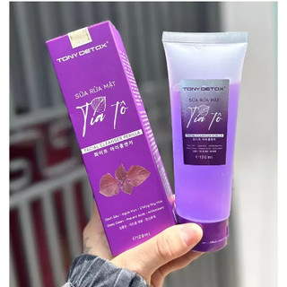 Sữa rửa mặt tía tô tonydetox 120ml