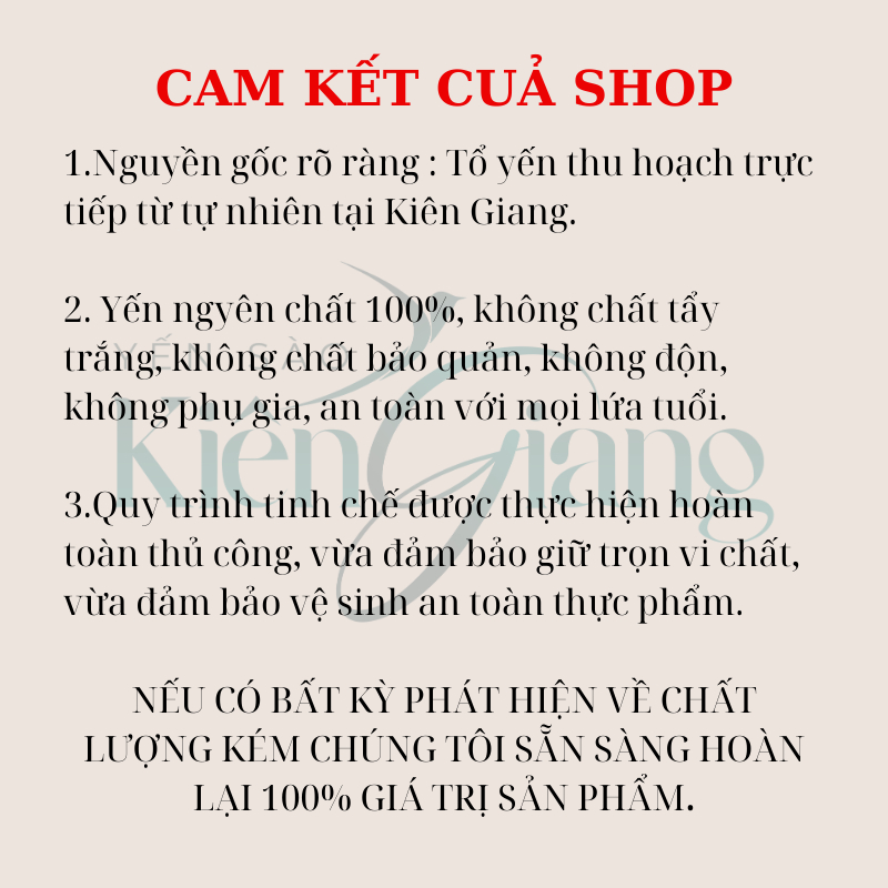 1 Viên Yến Baby dùng thử 1,2gr - YẾN SÀO KIẾN GIANG