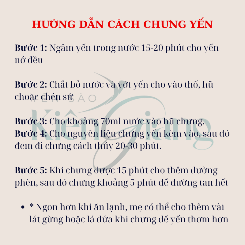 1 Viên Yến Baby dùng thử 1,2gr - YẾN SÀO KIẾN GIANG