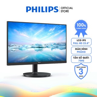 [Mã ICBFRI300 giảm 10% đơn 250K] Màn hình Philips 241V8/74 I 24 inch IPS I 75Hz I 4ms I 1920 x 1080 I Bảo hành 3 năm
