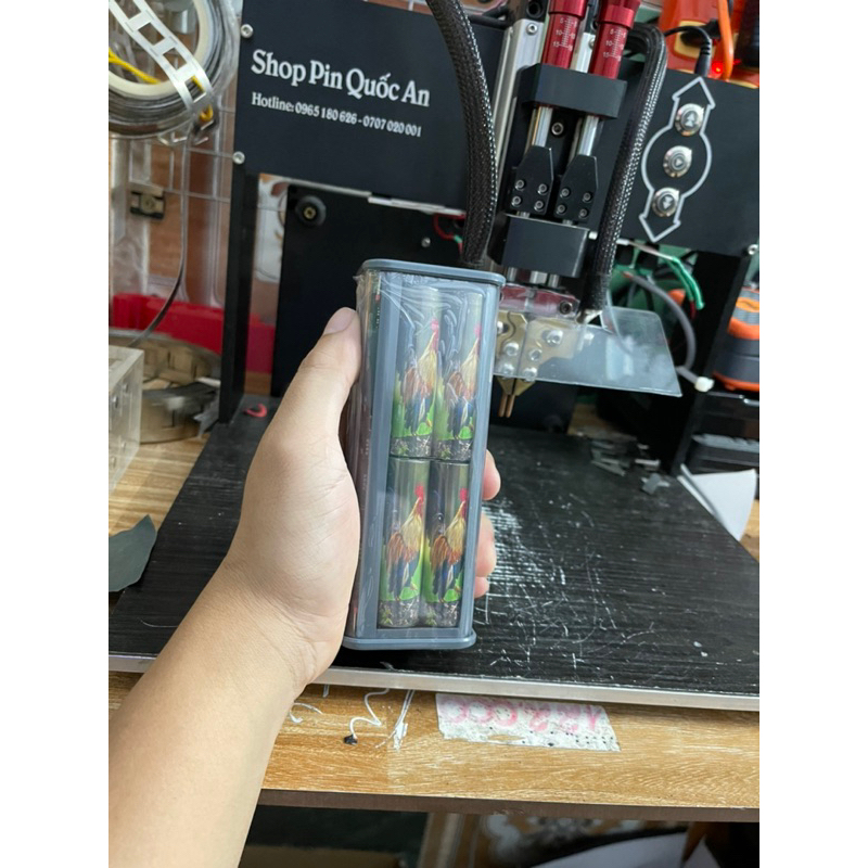 PIn hàn kết nối sẵn : Pin LG M29 và PAnaBD 18650