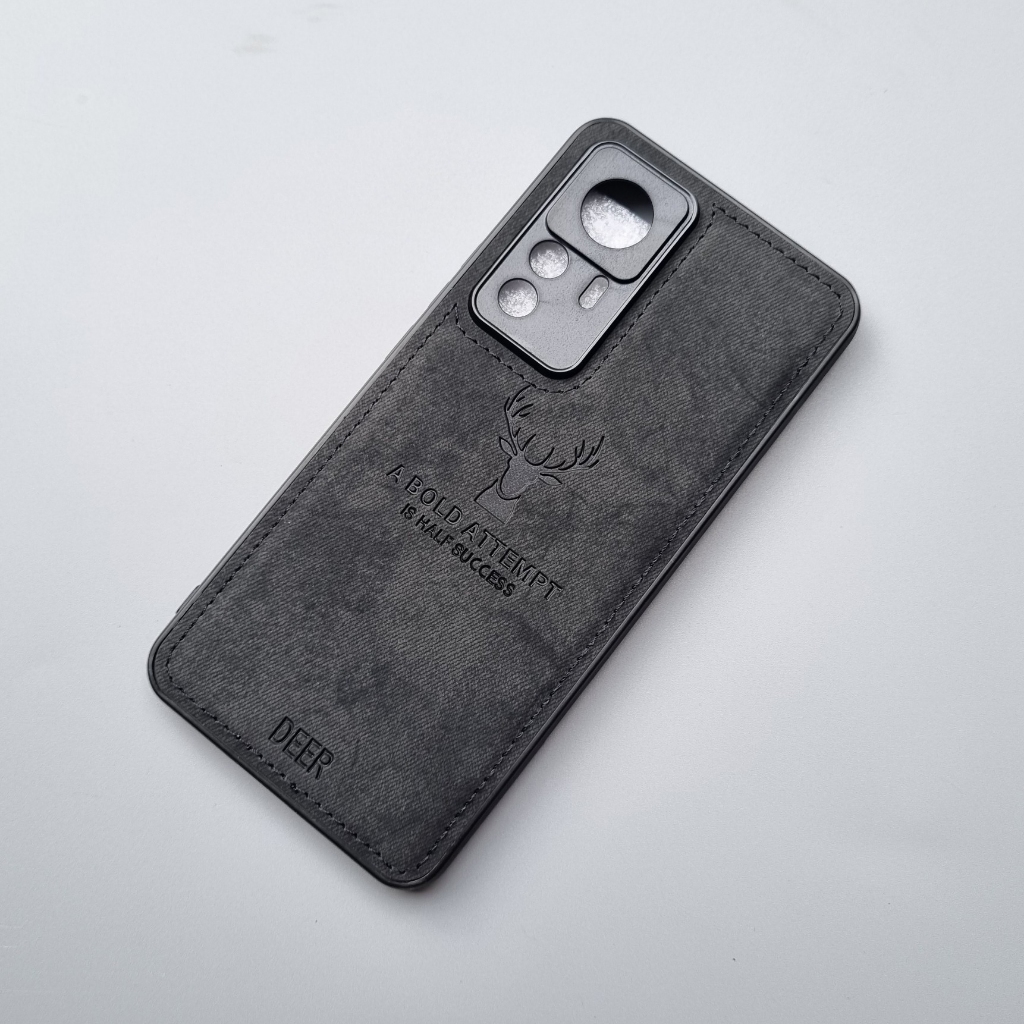 Ốp lưng vải bò Xiaomi 12T pro K50 pro K50 gaming K50 ultra Poco F4 GT Mi 11 họa tiết hươu