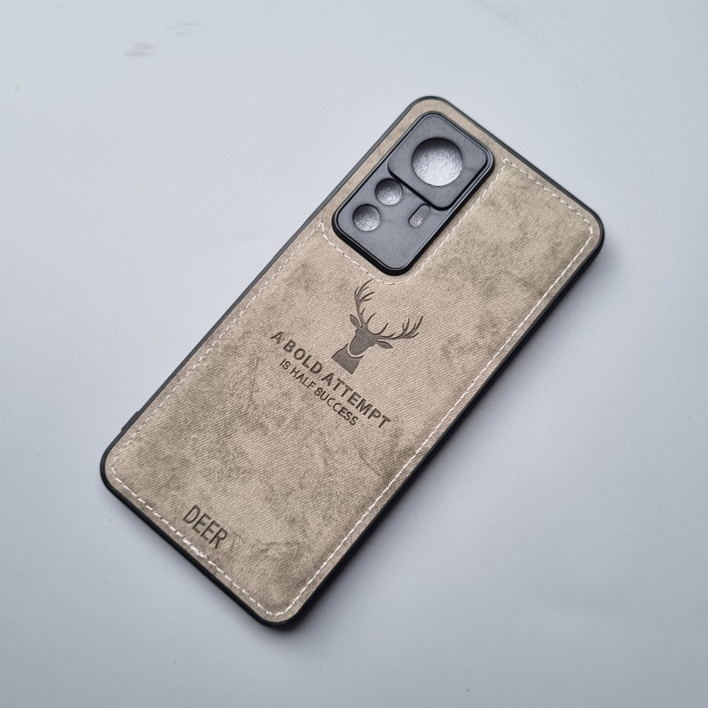 Ốp lưng vải bò Xiaomi 12T pro K50 pro K50 gaming K50 ultra Poco F4 GT Mi 11 họa tiết hươu