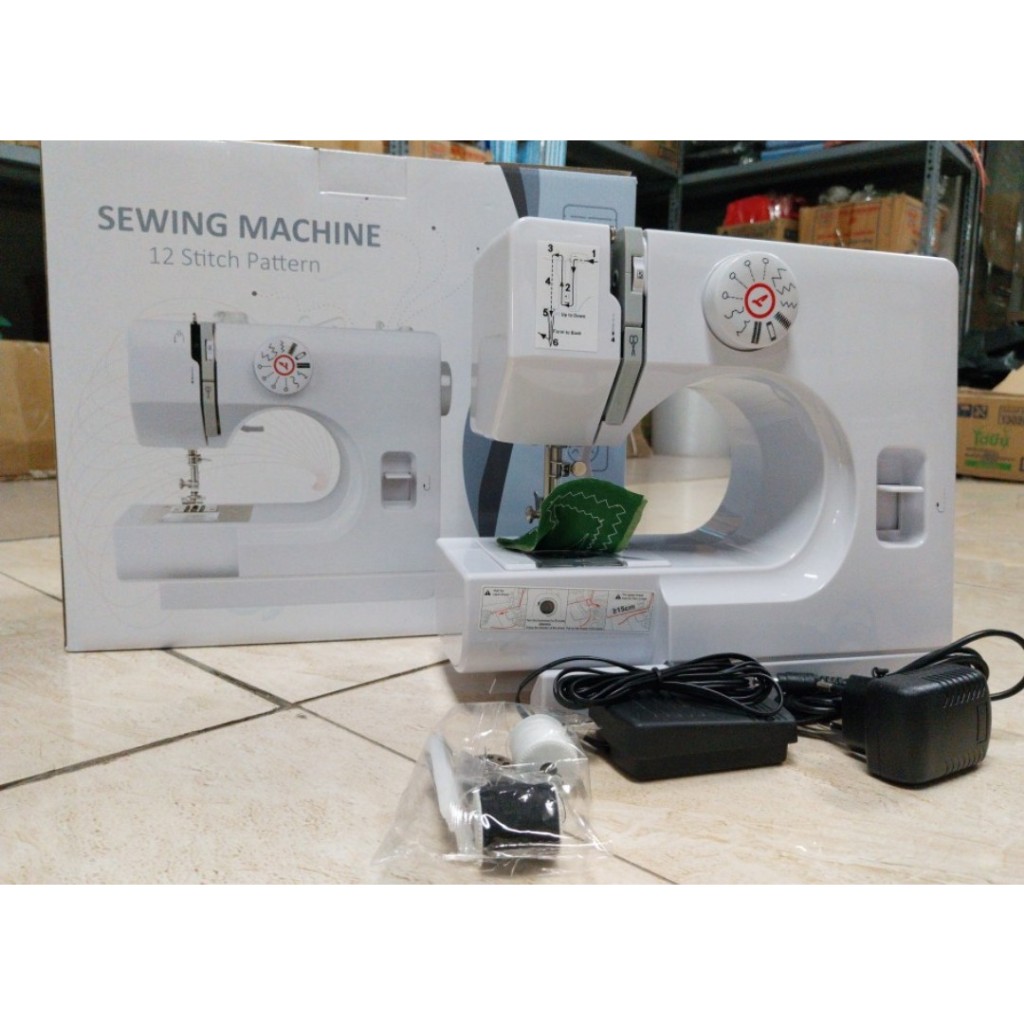 Máy may mini gia đình Famaha UFR 725 12 đường may có vắt sổ thế hệ mới bảo hành 12 tháng 1 đổi 1 trong vòng 7 ngày