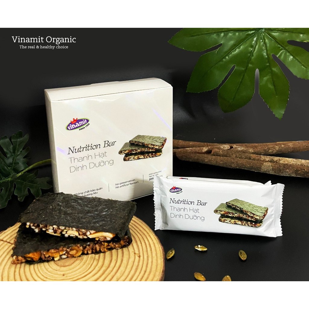 Thanh Hạt Dinh Dưỡng Vinamit 200G