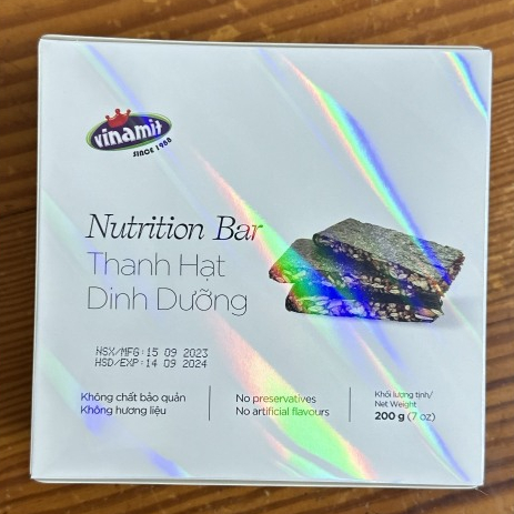 Thanh Hạt Dinh Dưỡng Vinamit 200G
