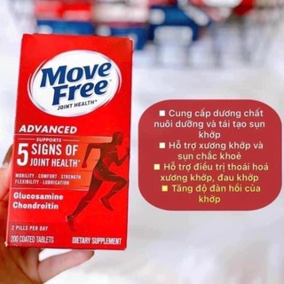 Viên uống bổ khớp move free joint health 200 viên của mỹ