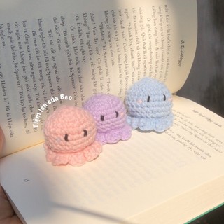 Móc khóa len bạch tuộc cute