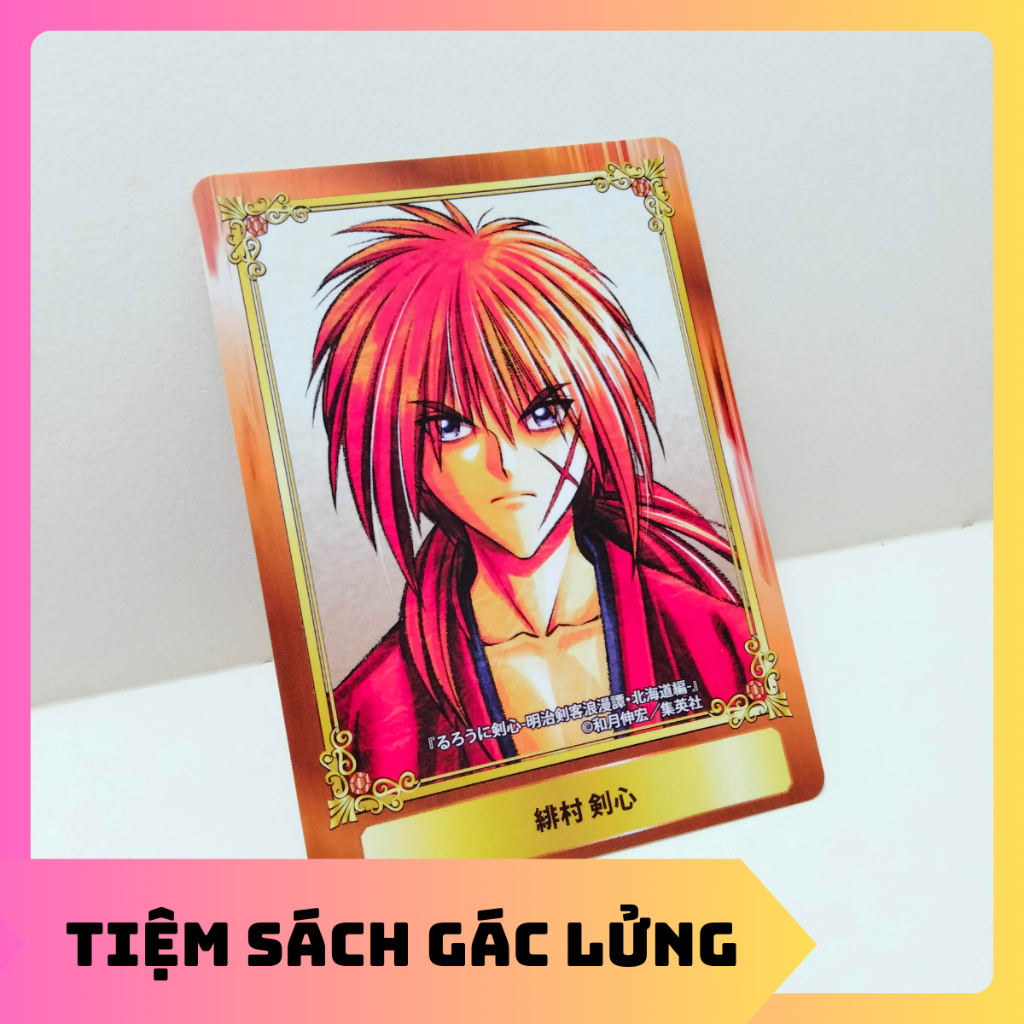Card nhân vật Jump Fair Animate '20 kích cỡ kích cỡ 6,3 x 8,8 cm Jigokuraku Dragon ball Rurouni Kenshin