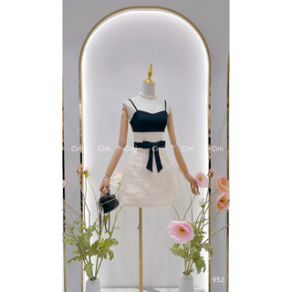 Set dạ nơ ngực đen
