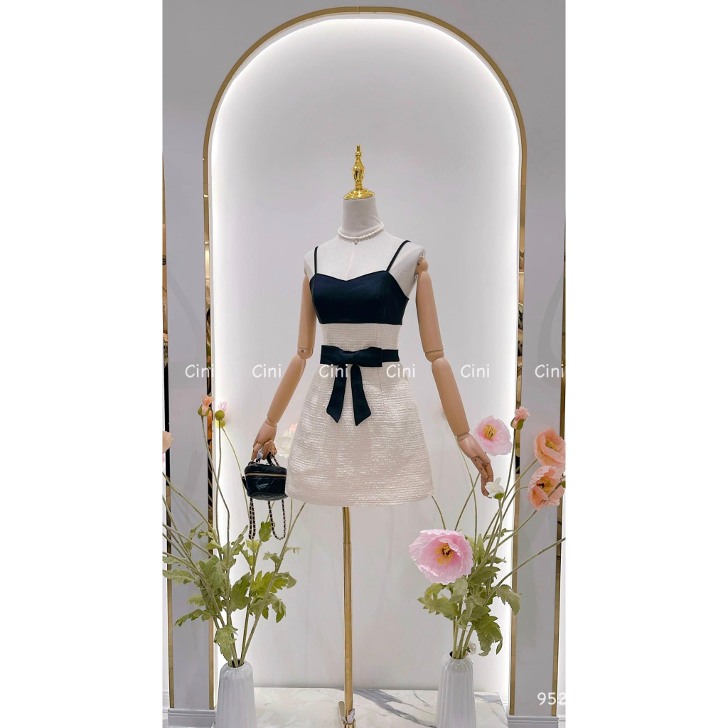 Set dạ nơ ngực đen