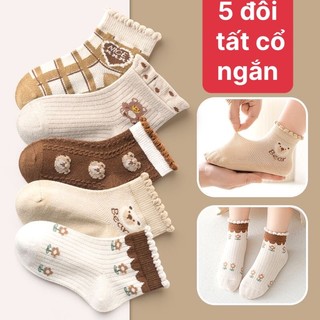 Tất vớ bé gái cổ ngắn đáng yêu SC79