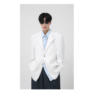 Áo Blazer Dây Kéo Chữ A Nam Nữ From Rộng Dáng Unisex, Thời Trang Hàn Quốc