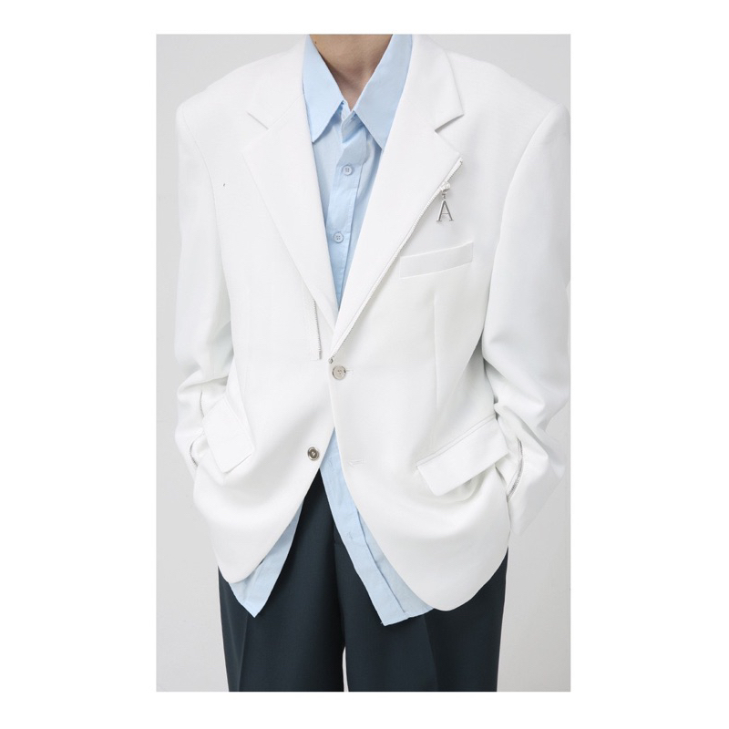 Áo Blazer Nam Nữ From Rộng Dáng Unisex, Thời Trang Hàn Quốc