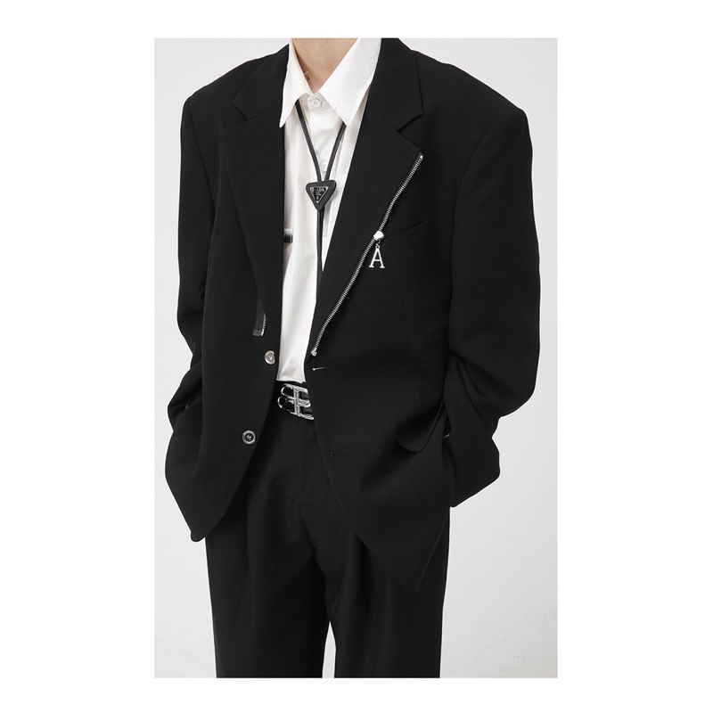 Áo Blazer Nam Nữ From Rộng Dáng Unisex, Thời Trang Hàn Quốc