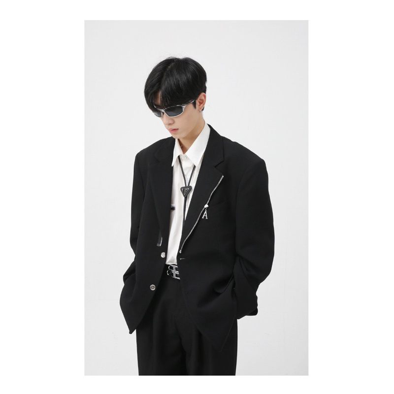Áo Blazer Nam Nữ From Rộng Dáng Unisex, Thời Trang Hàn Quốc