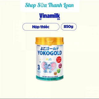 (HSD T8-2027) (Có Tích Điểm) Sữa Bột YOKOGOLD 3 850g (Cho Trẻ Từ 2 - 6 Tuổi).