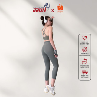  Quần lửng thể thao LEMON - Chất thun lạnh cao cấp - BRUN 