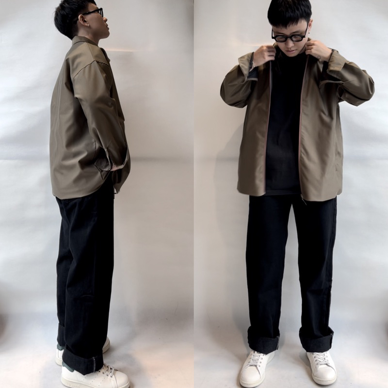 QUẦN JEANS SUÔNG ỐNG RỘNG_XANH - COMFORT JEANS'S KN