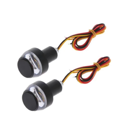 1 Đèn LED Xi Nhan DC 12V Gắn Tay Lái, Ghi Đông Xe Máy.