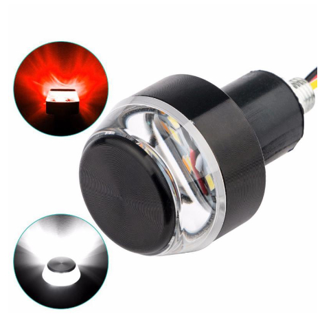 1 Đèn LED Xi Nhan DC 12V Gắn Tay Lái, Ghi Đông Xe Máy.