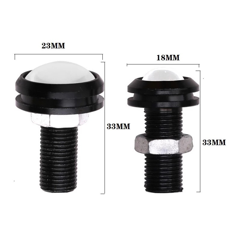 Đèn LED Xi Nhan Cúc Áo 12V 23MM Cho Xe Hơi/Xe Máy