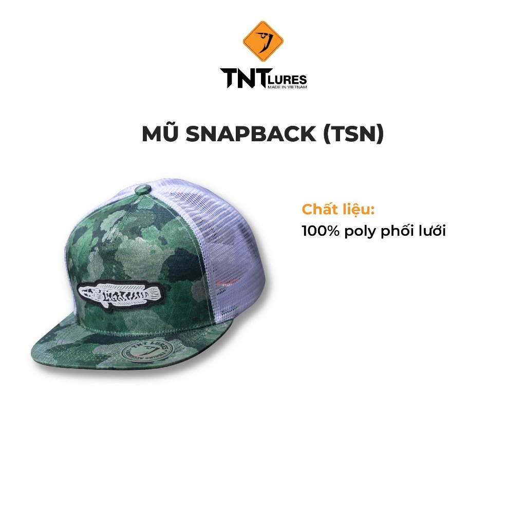 Mũ Lưỡi Trai Snapback TNTLures TSN