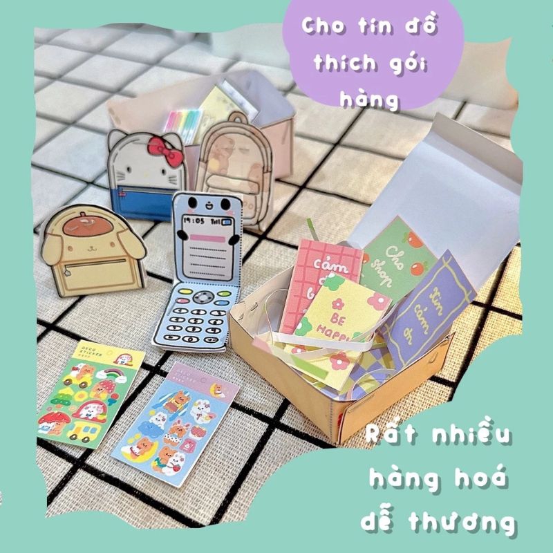 Bộ tranh CÔ TIÊN XANH búp bê giấy cho bé,  đồ chơi giấy thủ công với nhiều chủ đề thú vị.