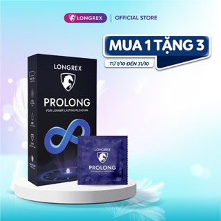 Bao cao su siêu mỏng Longrex Prolong kéo dài thời gian quan hệ mùi hương