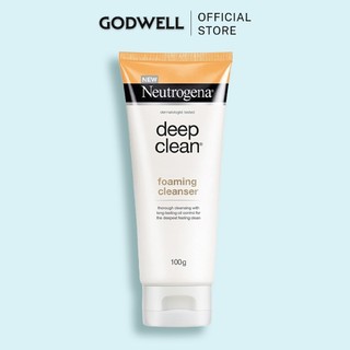 Sữa rửa mặt tạo bọt cho nam Neutrogena Deep Clean Foaming Cleanser 100g