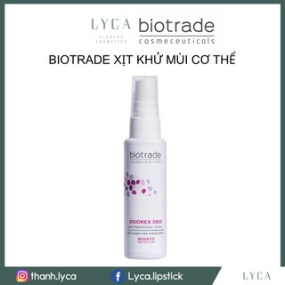 [LYCA] BIOTRADE Xịt Khử Mùi Biotrade Odoreax Deo Antiperspirant Spray 40ml