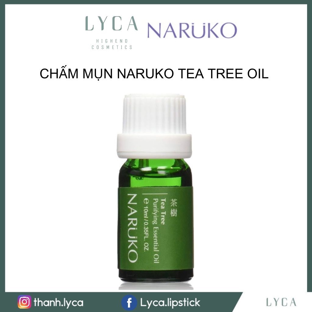 NARUKO - Chấm M.ụn Tràm Trà Tea Tree Blemish Targeted Treament 10ml