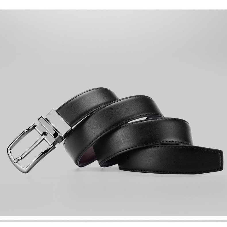 Thắt lưng Da Bò Otis - Khoá xoay hai mặt