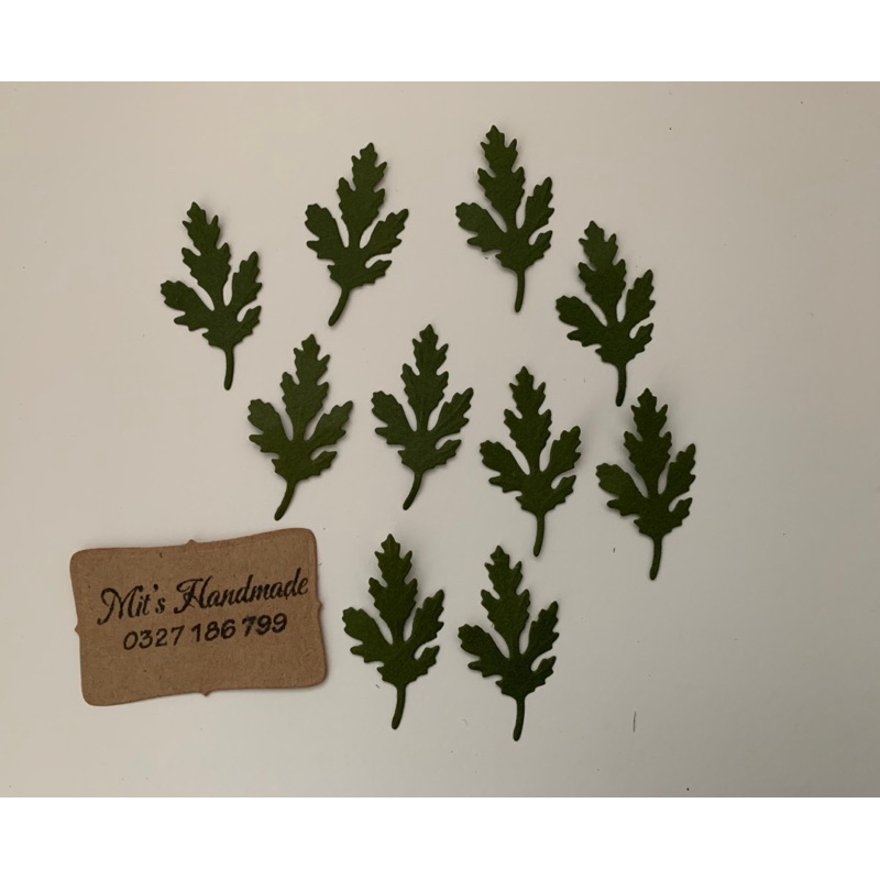 Lá cúc làm thiệp Handmade