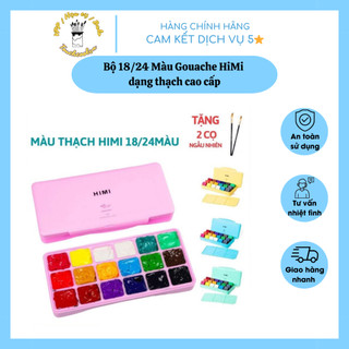 Màu Gouache HiMi dạng thạch bộ 18/24 màu Touchcoolvn - B76