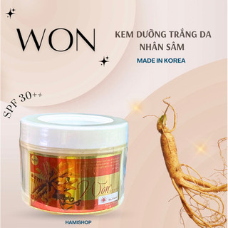 WON KEM DƯỠNG TRẮNG DA NHÂN SÂM 100g (SỈ & LẺ)